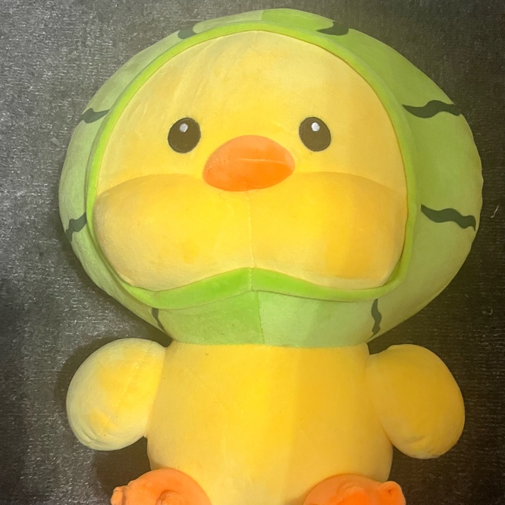 Cubby cheek duck stuffed animal